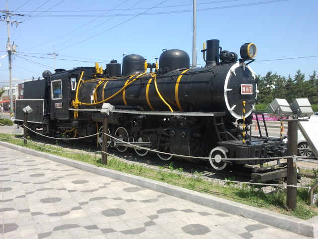Engine 7 of the Suwon to Inchon narrow gauge railway.