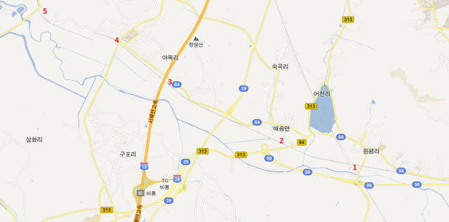 At the end of the article: the map of the last part of this series of pictures.